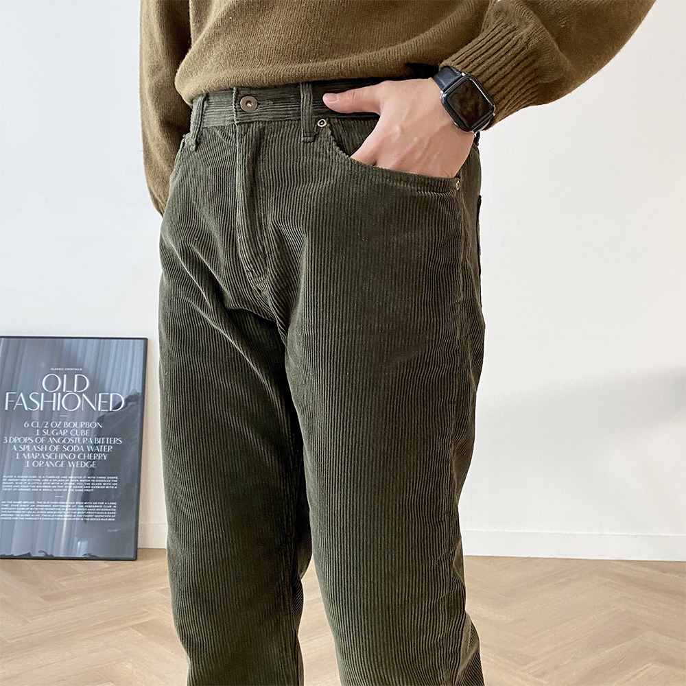 Slow Corduroy Pants (4color)